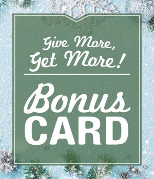 Holiday Bonus Card Promo
